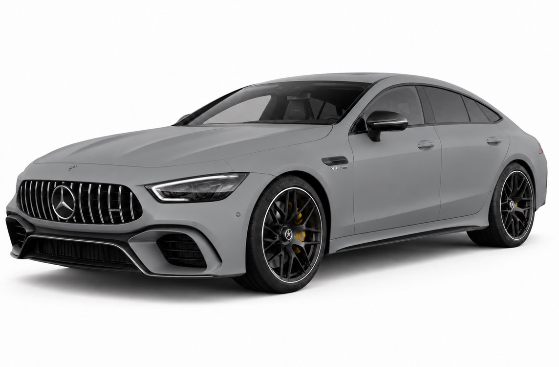 Автомобиль в плёнке TPU Audi Nardo Grey